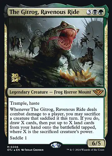 The Gitrog, Ravenous Ride - otj Spoiler
