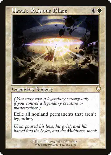 Urza's Ruinous Blast - brc Spoiler