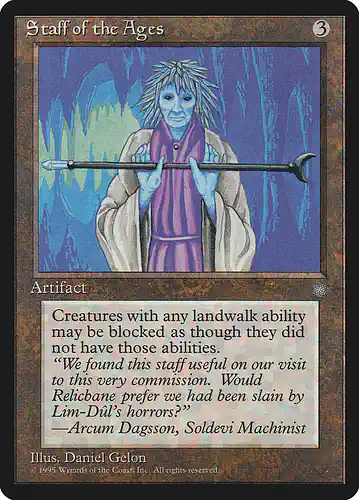 Staff of the Ages - ice Spoiler
