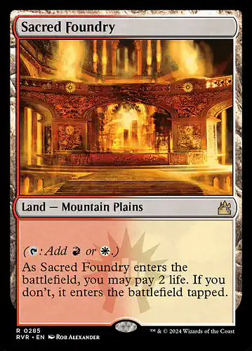 Sacred Foundry - rvr Spoiler