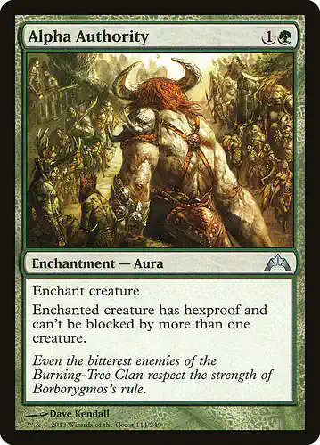 Alpha Authority - gtc Spoiler