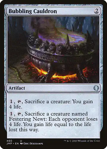Bubbling Cauldron - jmp Spoiler