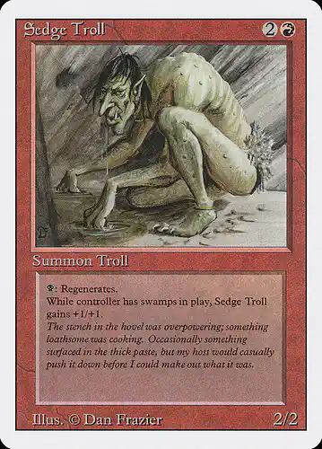 Sedge Troll - 3ed Spoiler