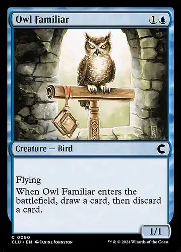 Owl Familiar - clu Spoiler