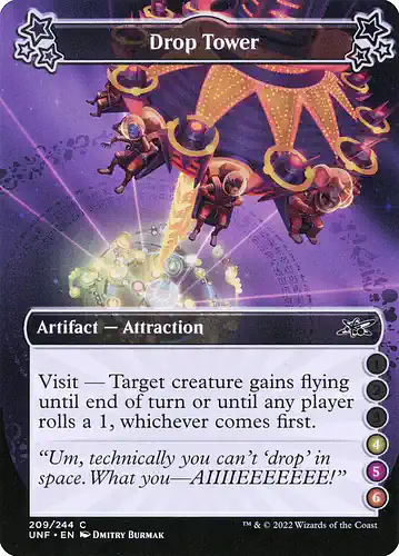Drop Tower - unf Spoiler