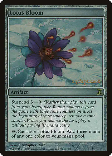 Lotus Bloom - tsp Spoiler
