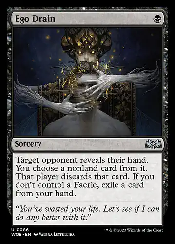 Ego Drain - woe Spoiler