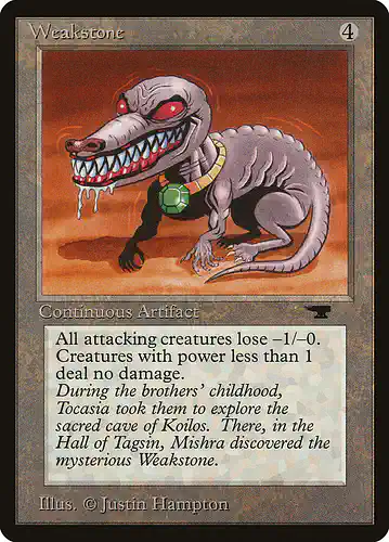 Weakstone - atq Spoiler