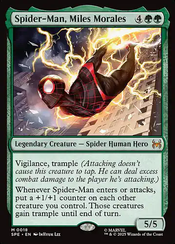 Spider-Man, Miles Morales - spe Spoiler