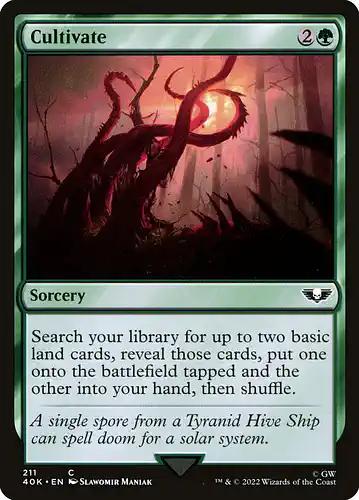 Cultivate - 40k Spoiler