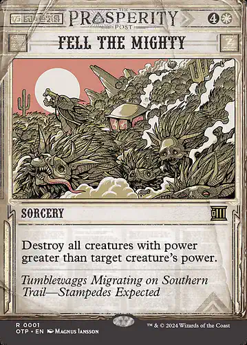 Fell the Mighty - otp Spoiler