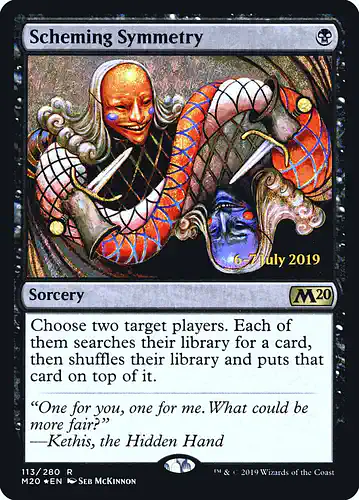 Scheming Symmetry - m20 Spoiler