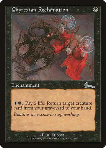 Phyrexian Reclamation - ulg Spoiler