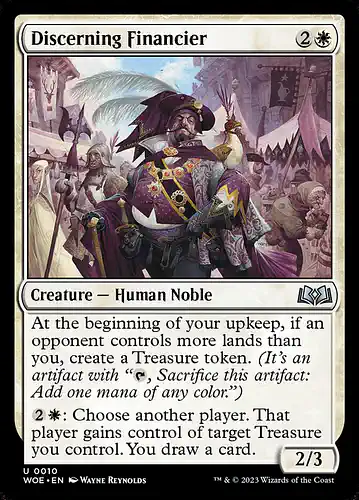 Discerning Financier - woe Spoiler