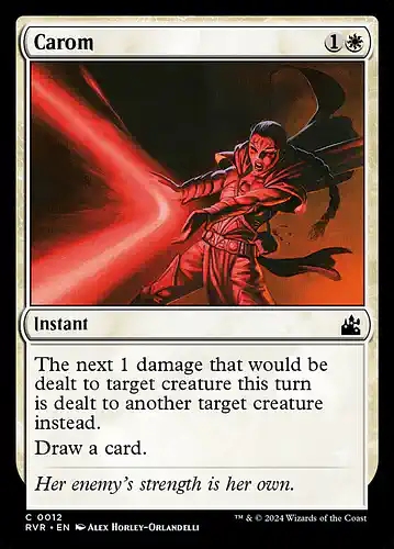 Carom - rvr Spoiler