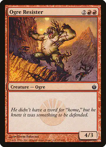 Ogre Resister - mbs Spoiler