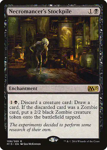 Necromancer's Stockpile - m15 Spoiler