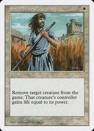 Swords to Plowshares - ath Spoiler