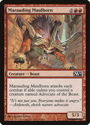 Marauding Maulhorn - m14 Spoiler