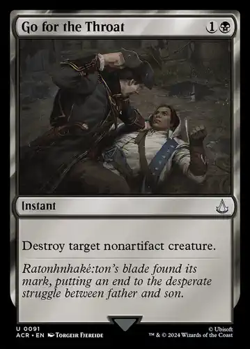 Go for the Throat - acr Spoiler