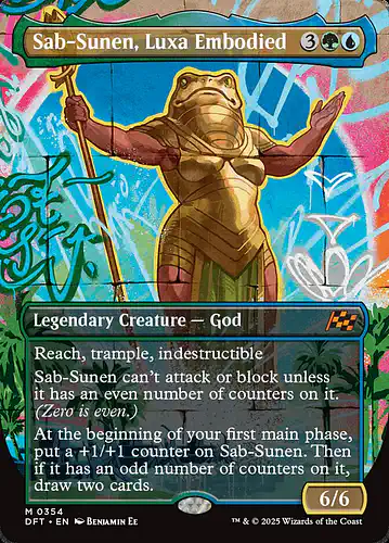 Sab-Sunen, Luxa Embodied - dft Spoiler
