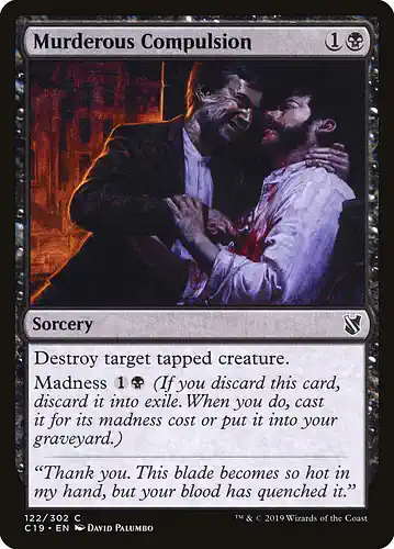 Murderous Compulsion - c19 Spoiler