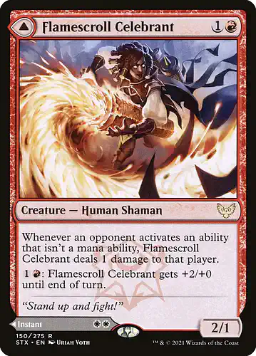 Flamescroll Celebrant - stx Spoiler