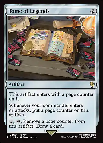 Tome of Legends - fic Spoiler