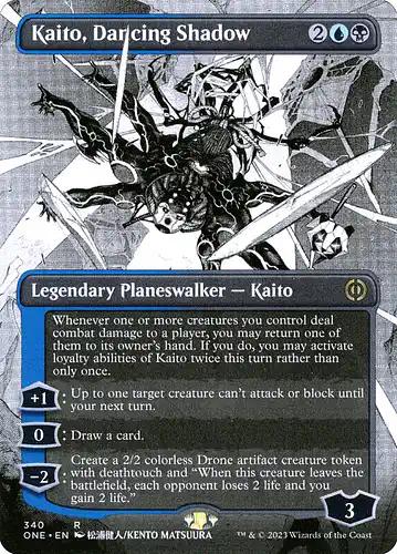 Kaito, Dancing Shadow - one Spoiler