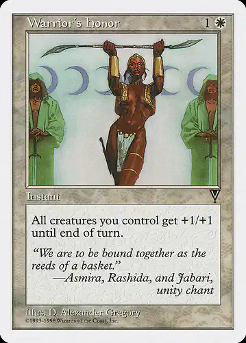 Warrior's Honor - ath Spoiler