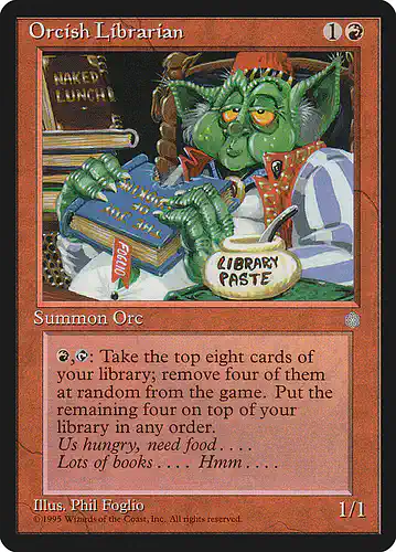 Orcish Librarian - ice Spoiler