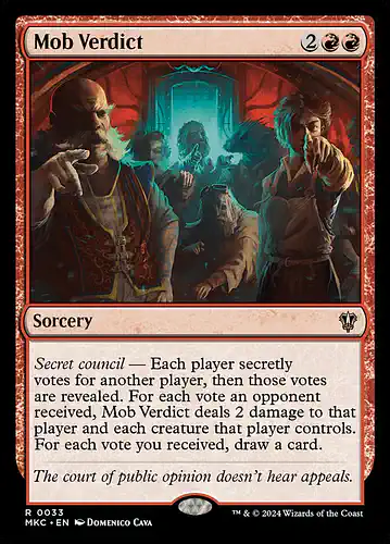 Mob Verdict - mkc Spoiler
