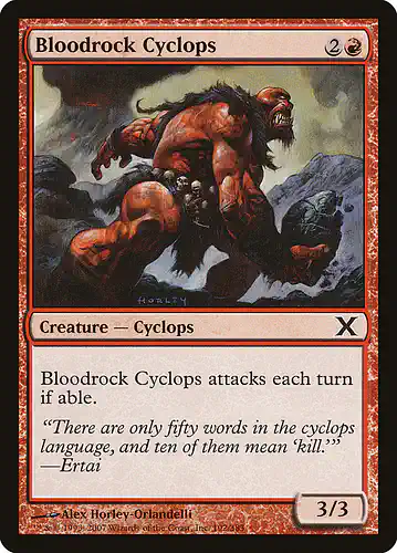Bloodrock Cyclops - 10e Spoiler