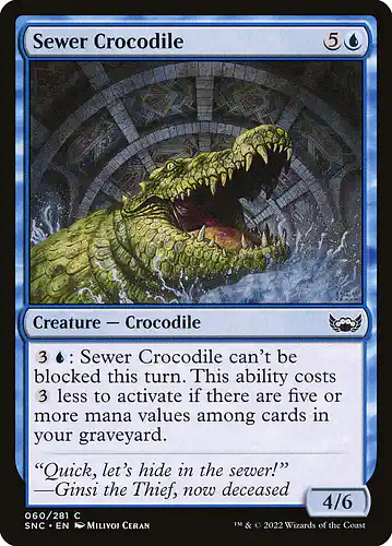 Sewer Crocodile - snc Spoiler