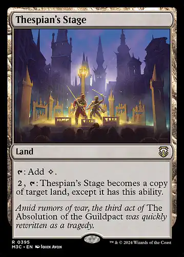 Thespian's Stage - m3c Spoiler