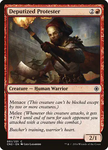 Deputized Protester - cn2 Spoiler