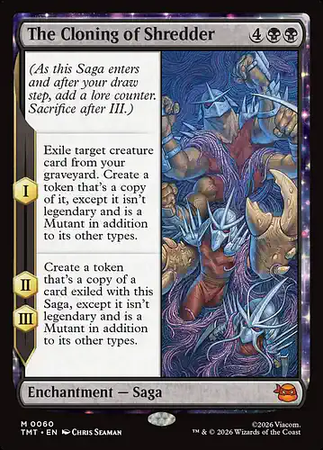 The Cloning of Shredder - tmt Spoiler