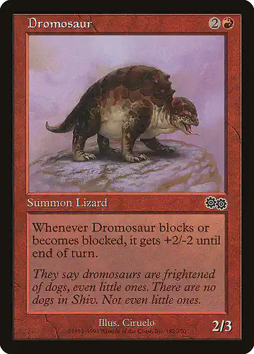 Dromosaur - usg Spoiler