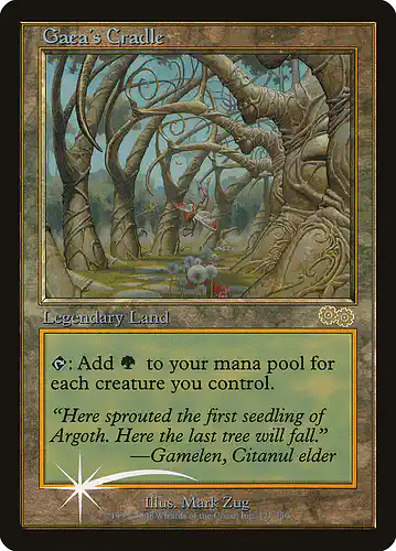 Gaea's Cradle - jgp Spoiler