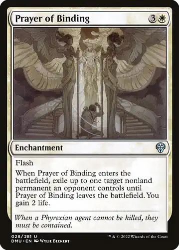 Prayer of Binding - dmu Spoiler