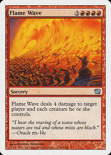 Flame Wave - 9ed Spoiler