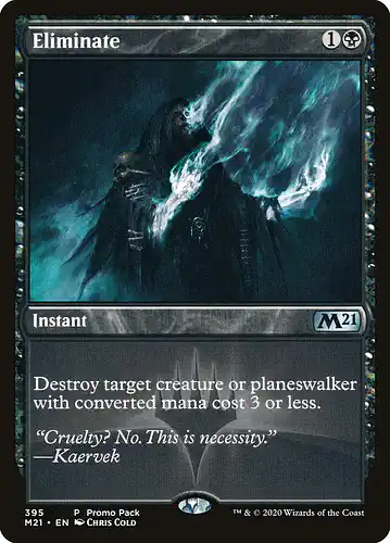 Eliminate - m21 Spoiler