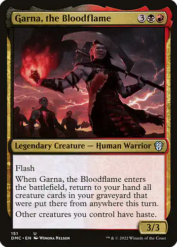 Garna, the Bloodflame - dmc Spoiler