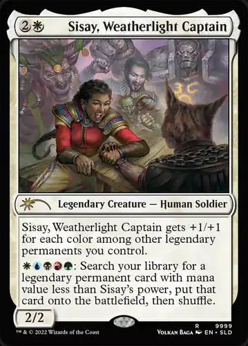 Sisay, Weatherlight Captain - sld Spoiler