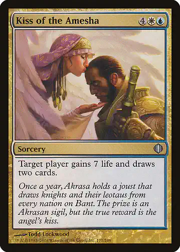 Kiss of the Amesha - ala Spoiler