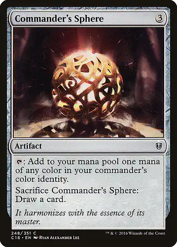 Commander's Sphere - c16 Spoiler