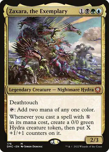 Zaxara, the Exemplary - dmc Spoiler