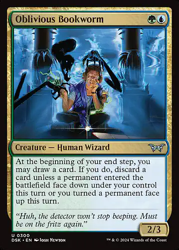 Oblivious Bookworm - dsk Spoiler