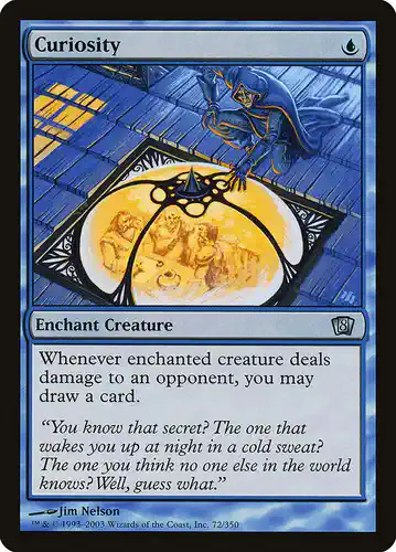 Curiosity - 8ed Spoiler