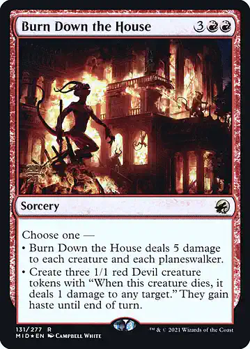 Burn Down the House - mid Spoiler
